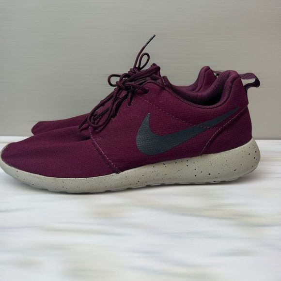 Nike Roshe Run One SE Bordeaux Unisex Size 41 - Picture 5 of 9